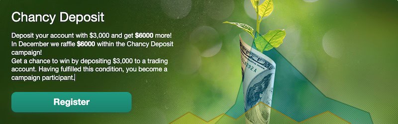 InstaForex Chancy Deposit Contest